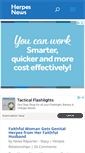 Mobile Screenshot of herpesnews.com